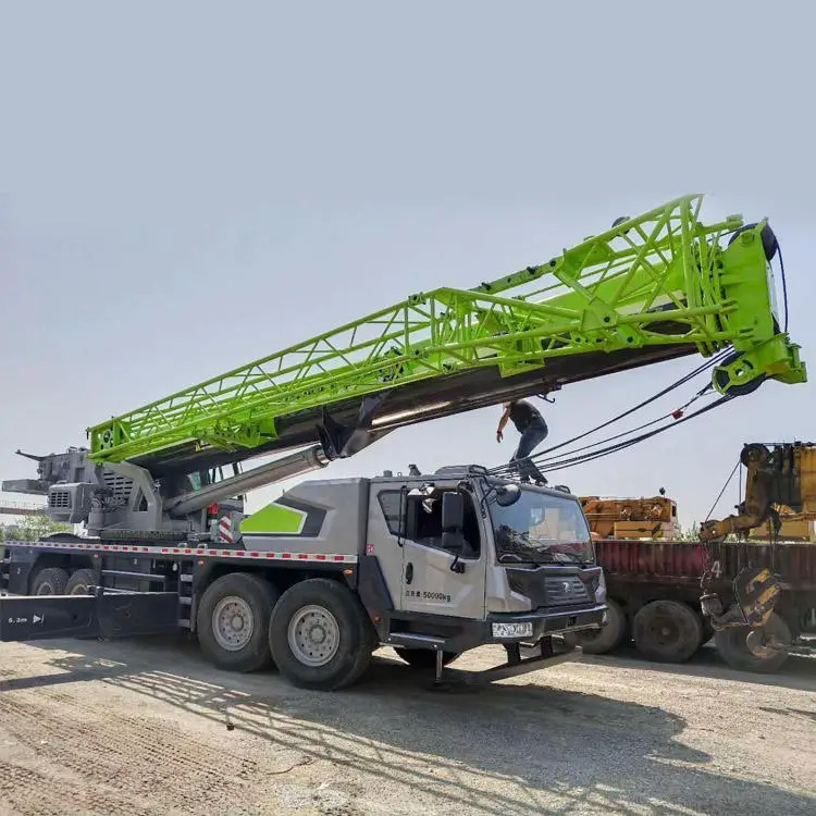 ZOOMLION ZTC1000 100 Ton Truck Crane with 6-section Main Boom for Sale — image 6