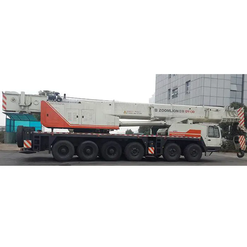 Heavy Zoomlion QY130 QY130V QY130H 130 Ton Hydraulic Pickup Truck Crane Price List — image 4