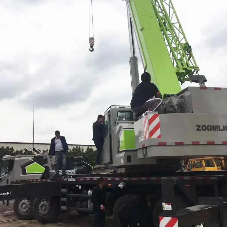 Heavy Duty Cranes Zoomlion ZMC85 85 Ton Mobile Truck Crane for Sale in Dubai — image 3