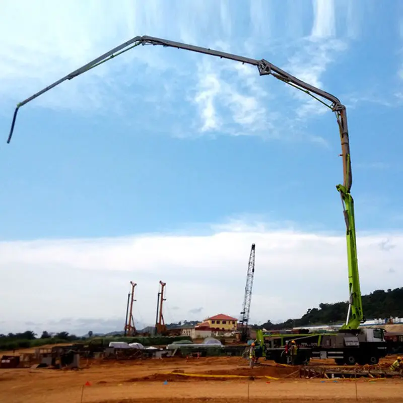 Popular Zoomlion 56X-6RZ 56m Heavy Duty Concrete Pump Mounted Truck Cheap Price for Sale — image 3