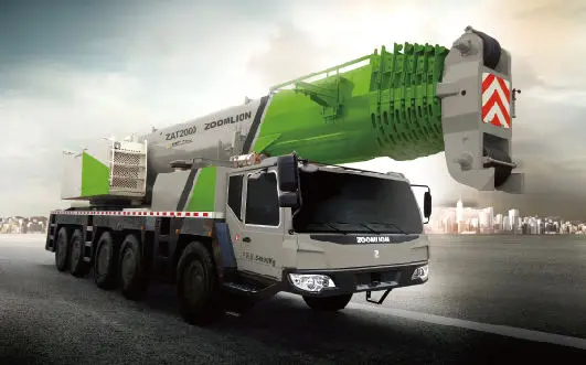 Popular Brand Zoomlion 450 Ton ZAT4500 Mobile Hydraulic Boom All Terrain Crane Truck — image 2