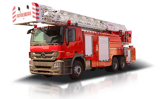 Zoomlion 32m Fire Fighting Truck 5301YT32 Fire Fighting Vehicle Wth Parts — image 2