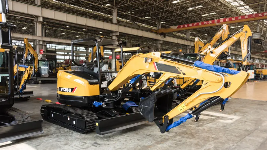 China Great Quality 3.5tons SY35U Mini Digger Crawler Excavator Factory Price in Stock Cheap Selling — image 4