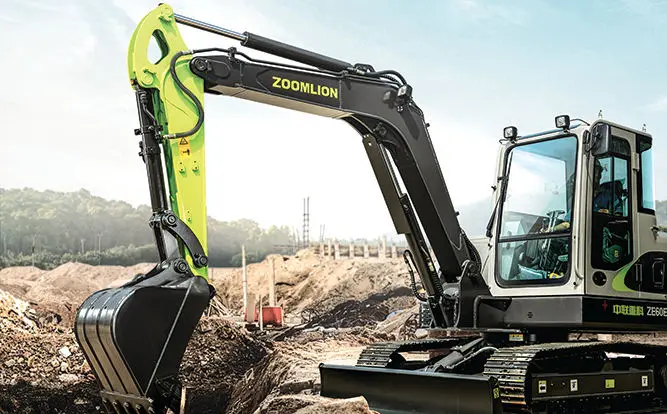The Most Popular Zoomlion 6 Ton Mini Excavator ZE60E-10 for Sale All Over the World — image 2