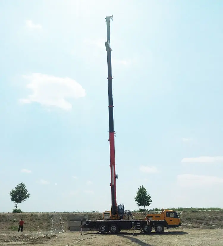 Top Brand 50ton 44.5m Truck Crane STC500T5 Mobile Crane Low Price — image 3