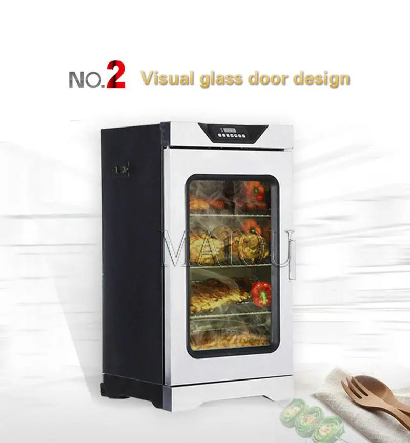 Home Use Portable Electric Smoke Making Oven Smoked Machine Fish Meat Smoker — image 3