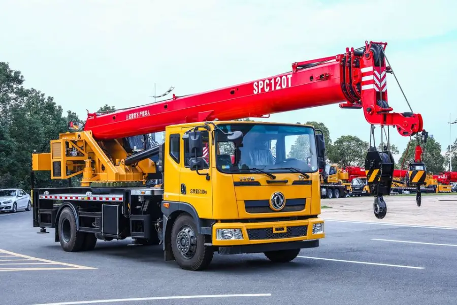 16ton Truck Crane STC160 Mobile Crane Manufacturer — image 6