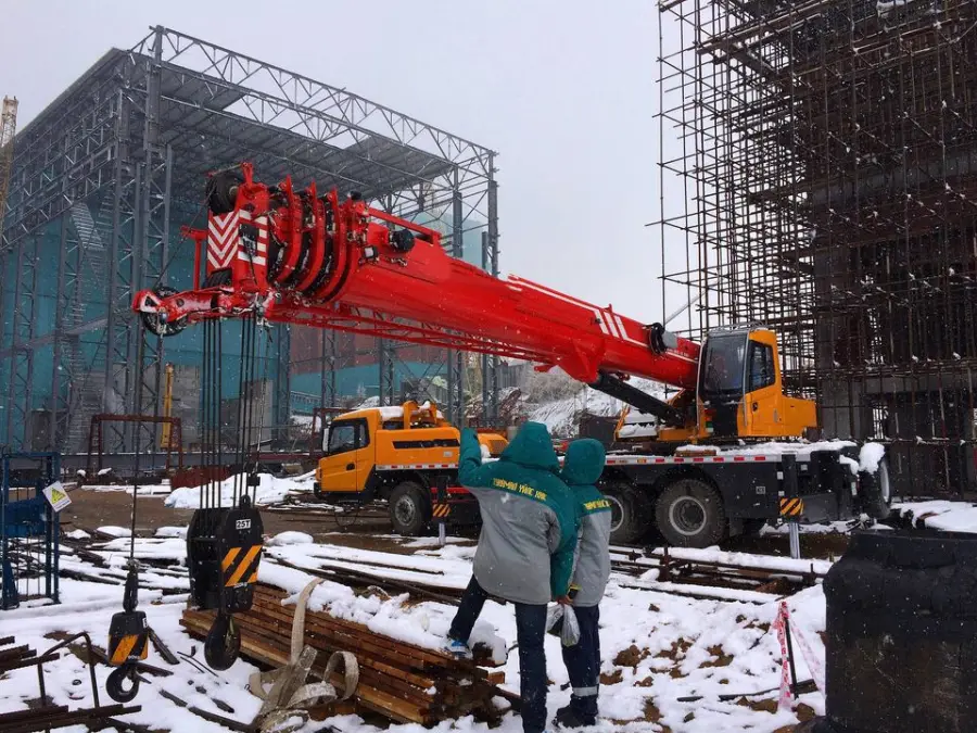 55T Mobile Crane STC550 Truck Crane Hot Sale — image 4