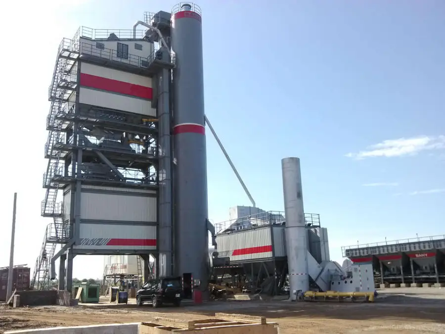 70-90 T/h Mobile Asphalt Mixing Plant Asphalt Station SLB1000C8 with Spare Parts — image 2