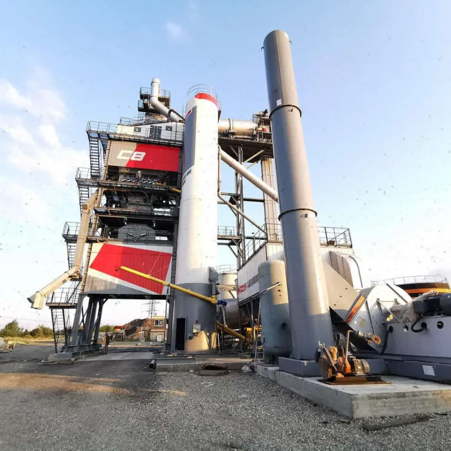 70-90 T/h Mobile Asphalt Mixing Plant Asphalt Station SLB1000C8 with Spare Parts — image 3