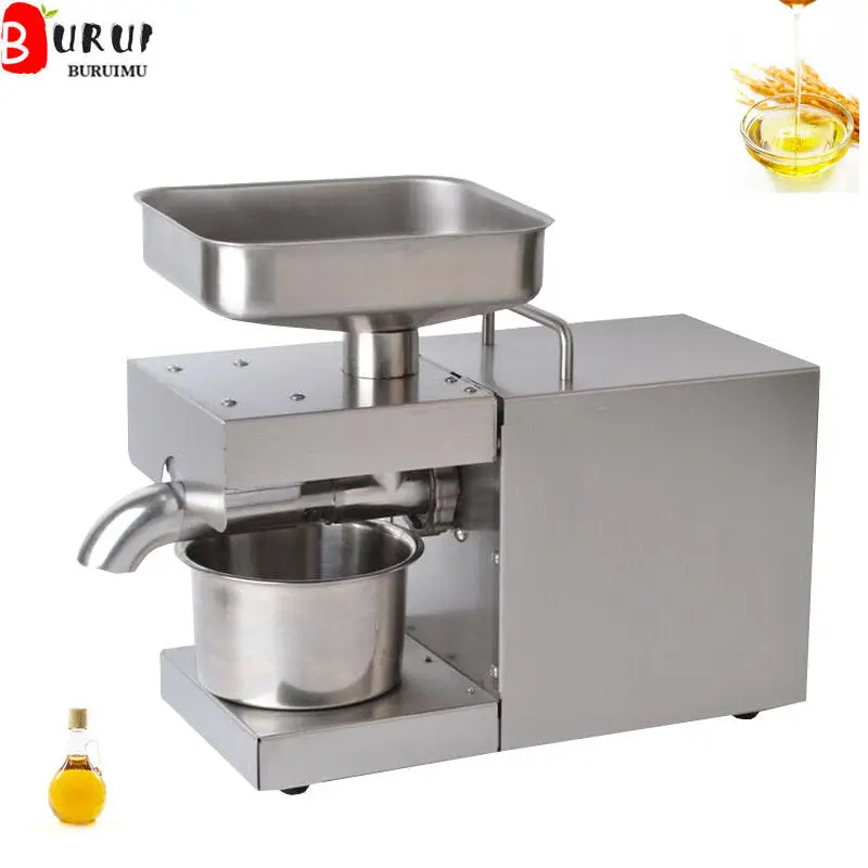Household High Efficiency Electric Oil Press Machine — view 1