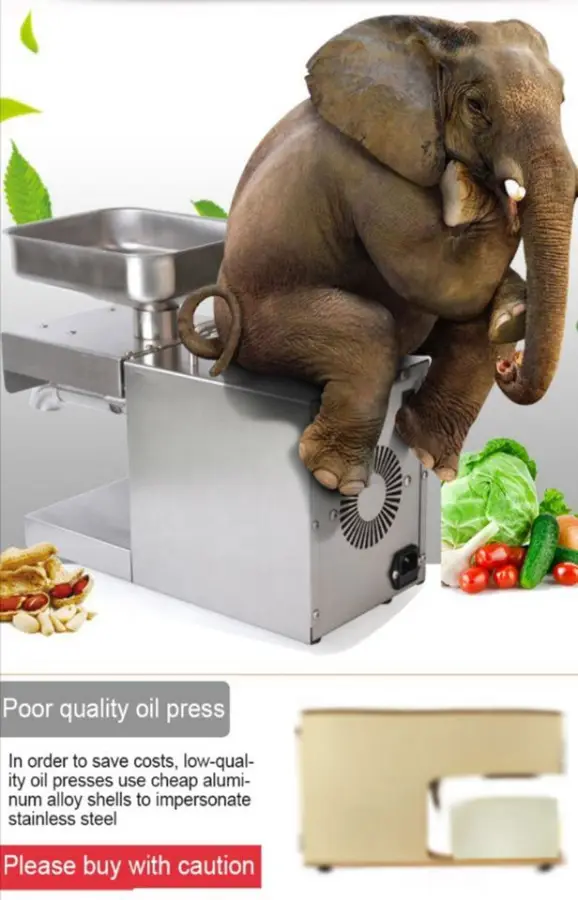 Oil Press Machine Commercial Oil Extractor Expeller Cold Pressed Linseed Oil Maker — image 6