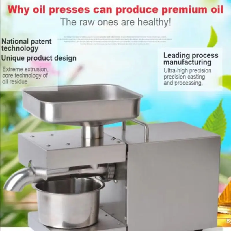 Model S9 Mini Portable Extraction Oil Press Machine for Home Use — image 3