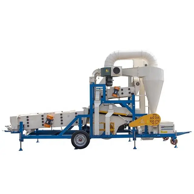 Beans Peas Cleaning Machine Corn Maize Sesame Grain Seed Grading Machine — view 1