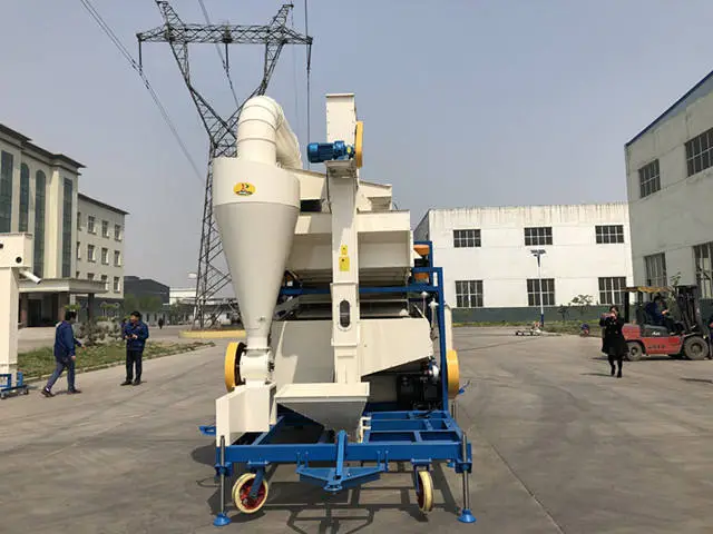 Beans Peas Cleaning Machine Corn Maize Sesame Grain Seed Grading Machine — view 5