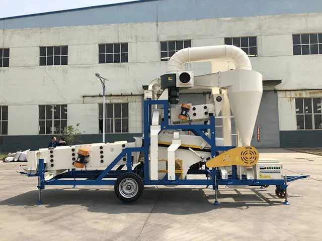 Beans Peas Cleaning Machine Corn Maize Sesame Grain Seed Grading Machine — view 6
