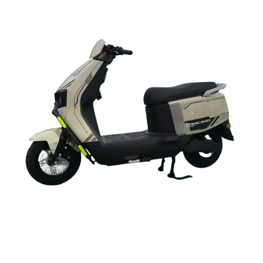 Two-Seater Adult Electric Scooter for Food Delivery 72v Racing Two-Wheel Motorcycle for Sale — image 3