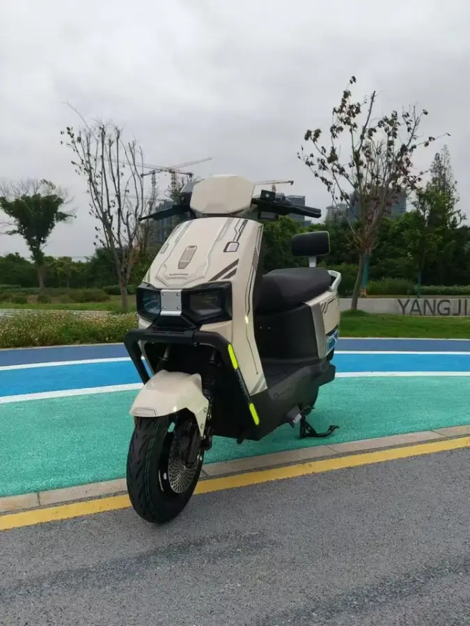 Two-Seater Adult Electric Scooter for Food Delivery 72v Racing Two-Wheel Motorcycle for Sale — image 5