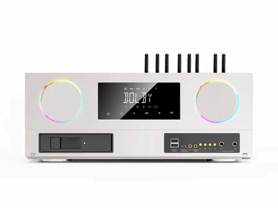 New 1200W High-power 5 In1 Home Theater and Karaoke All-in-one Amplifier Can Be Connected to Both Active and Audio Systems — image 3