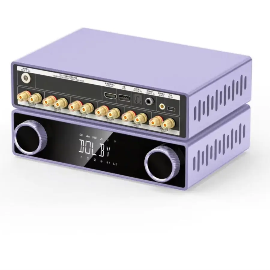 2025 New High-quality Wireless Blue-tooth HiFi 5.1 Speaker and DTS Decoding Power Amplifier Host — view 1