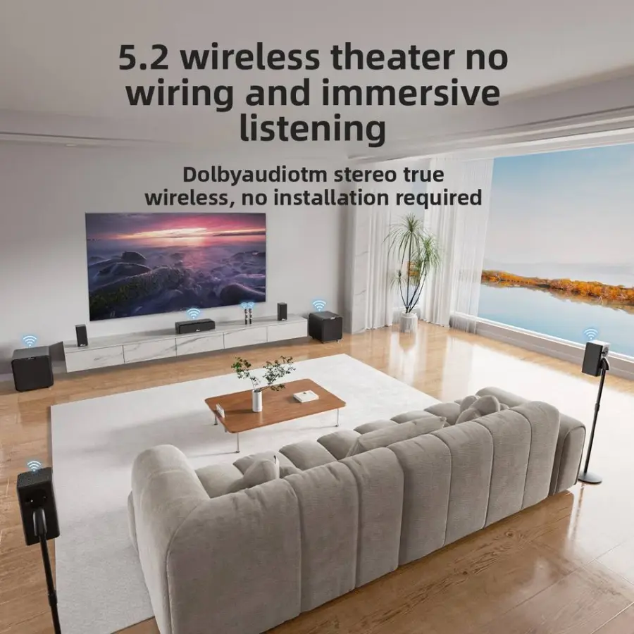 Hot Sale Dolby 5.1 Home Theater Set for Soundbar Speaker Karaoker Surround Sound TV Karaoke Speaker — image 3