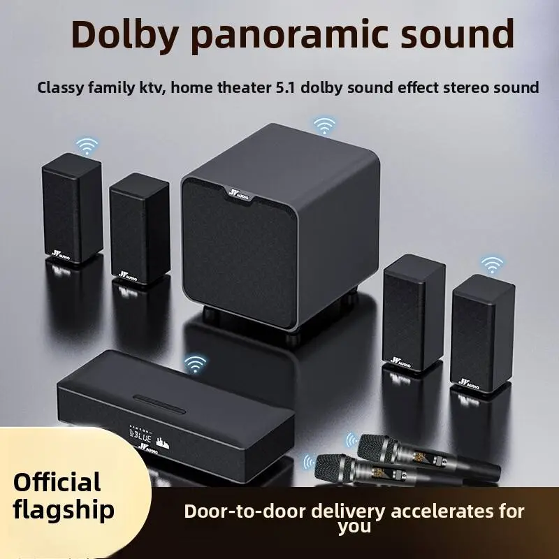 Hot Sale Dolby 5.1 Home Theater Set for Soundbar Speaker Karaoker Surround Sound TV Karaoke Speaker — image 6