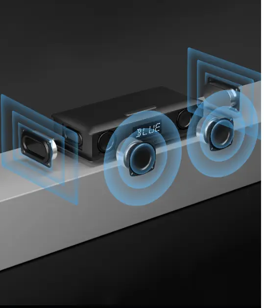 Hot selling 5.1 Surround Sound Home Theater System Cinematic Dolby Audio, Wireless Rear Speakers for Movies, Music ,Gaming — image 2