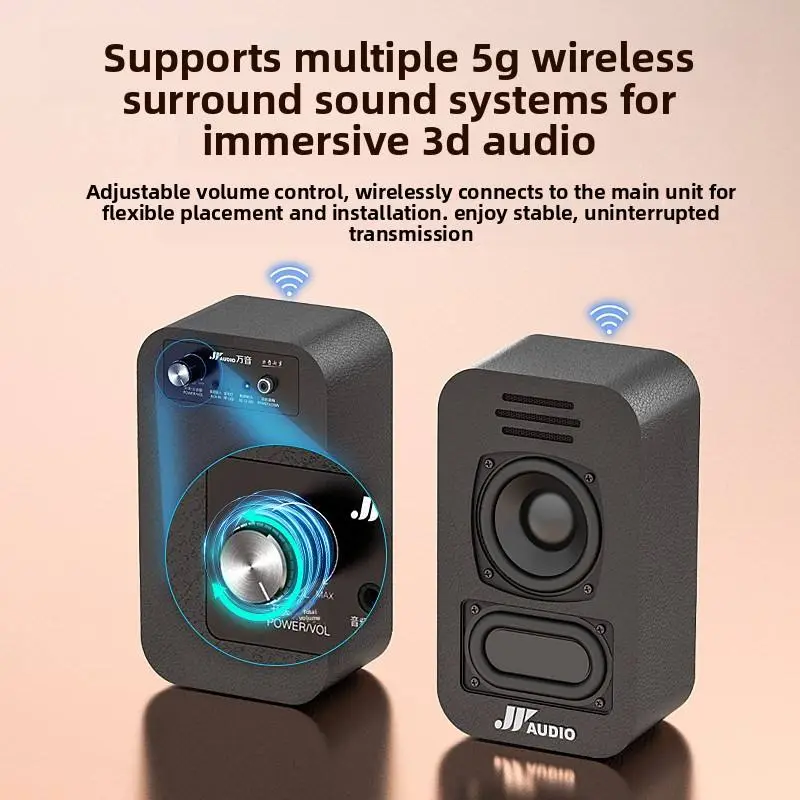 A9pro Wireless Home Theater System with Virtual Surround Sound 3D Surround Wireless Subwoofer for Karaoke — image 3