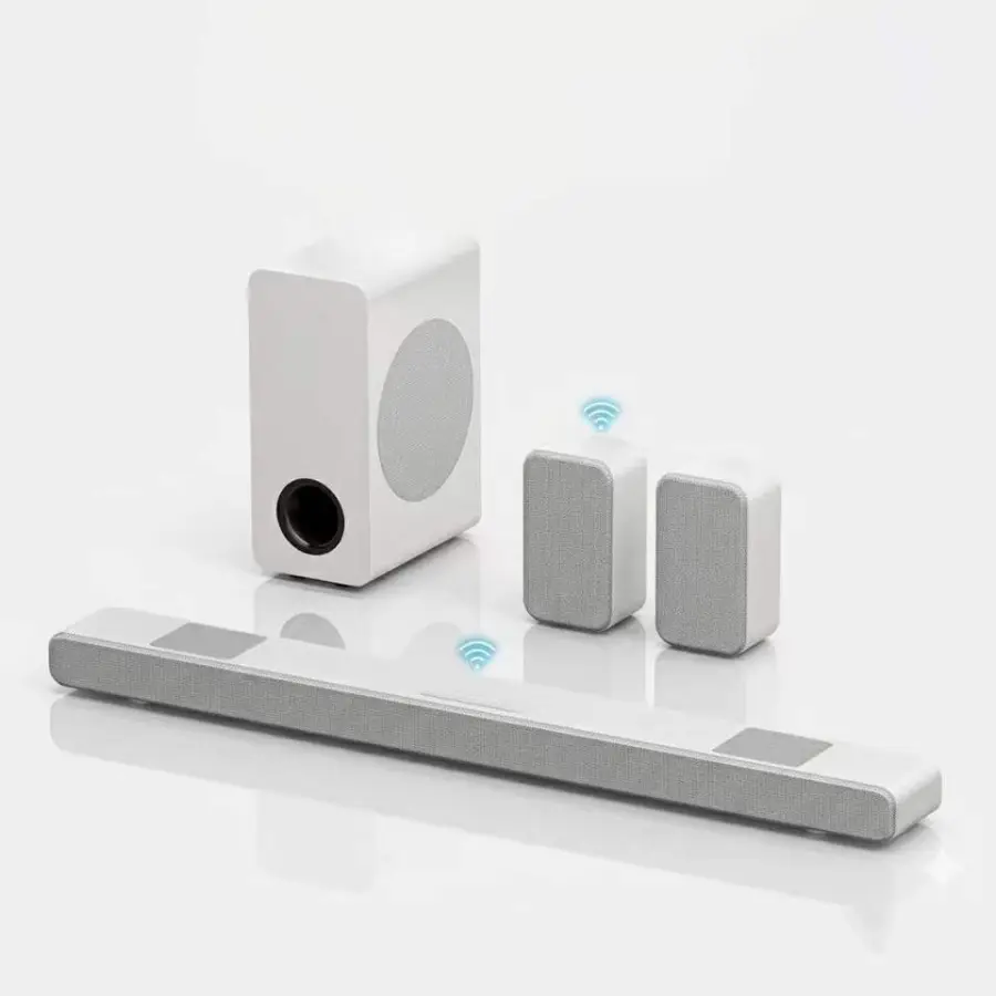 JY AUDIO 4.1 CH Surround Sound TV Speakers Soundbar With Wired Subwoofer for 5.1 Home Audio System — view 1
