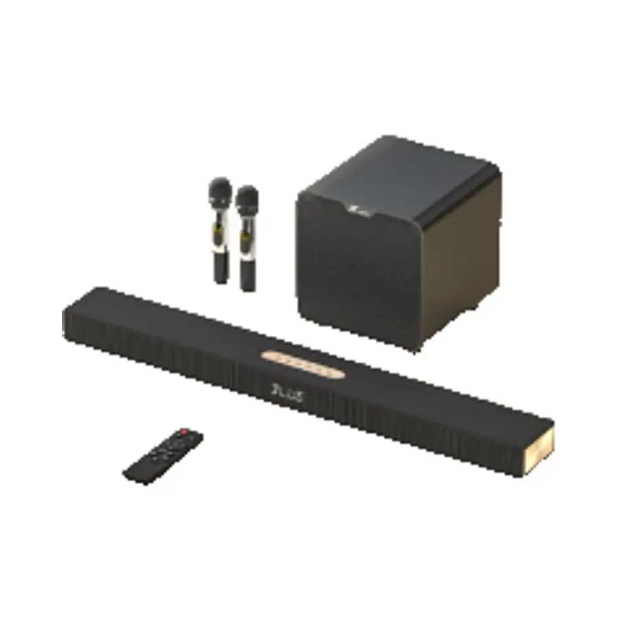 High-quality 600K Blue Tooth Soundbar TV Speaker, 2.1 Home Theater Karaoke Speaker with Subwoofer and Microphone — image 5