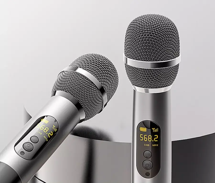 High-quality Wooden Soundbar TV Audio System 2.1 8 Speakers Home Theater Karaoke Speaker Wireless Microphone Wireless Subwoofer — image 5