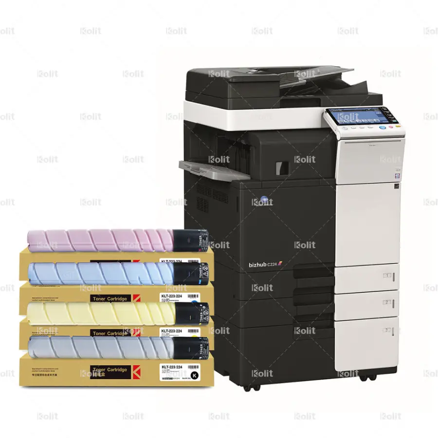 Kolit Remanufactured Konica Minolta Bizhub C224e C364e Color Multifunction Laser Printer for Office Document Printing — image 3