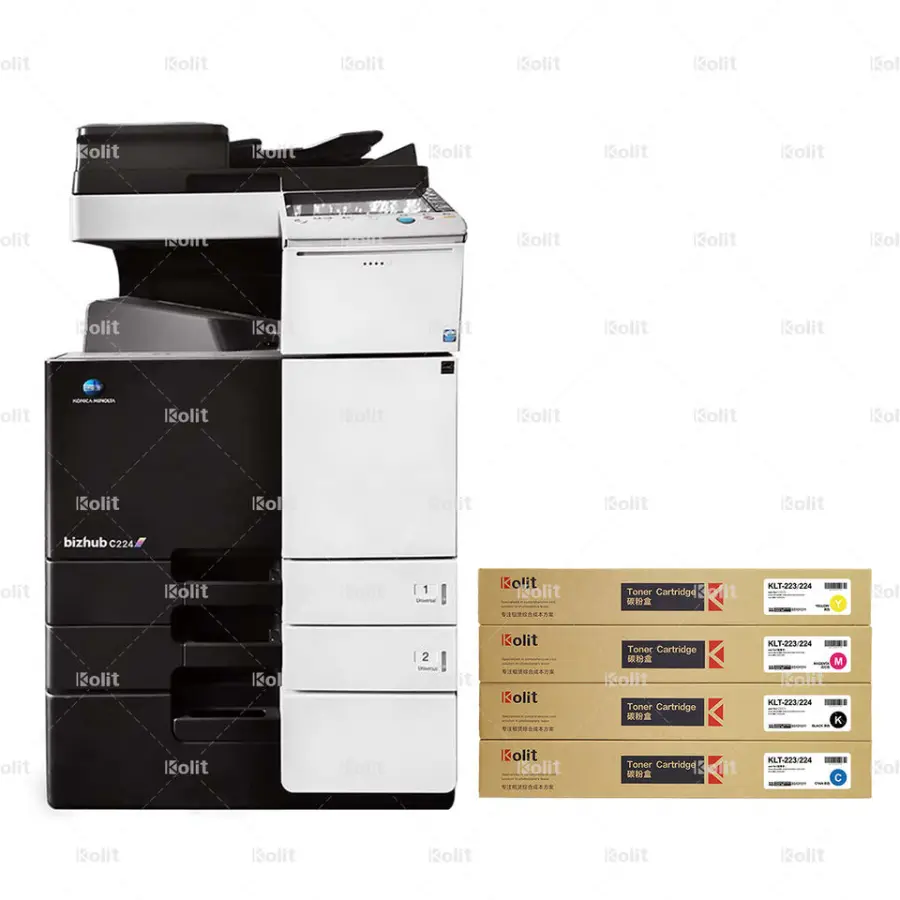 Kolit Remanufactured Konica Minolta Bizhub C224e C364e Color Multifunction Laser Printer for Office Document Printing — image 5