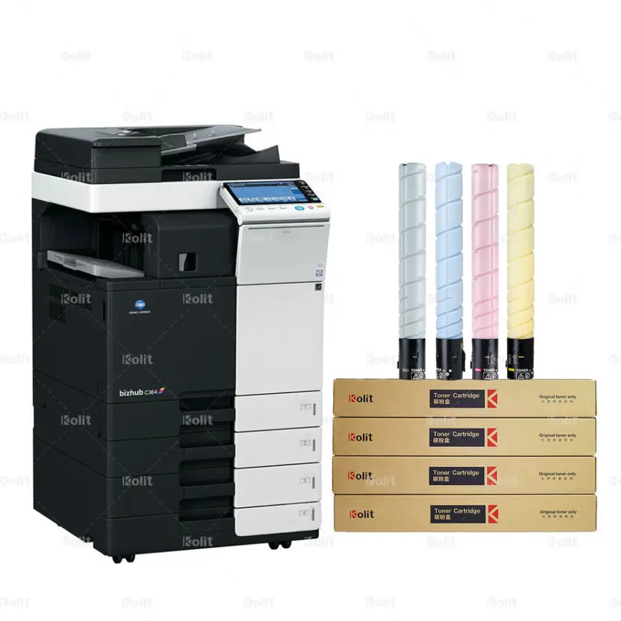 Used Refurbished A3 Photocopy Printer Machine Konica Minolta Bizhub C364 C364E Color Multifunction Refurbished Copiers — image 4