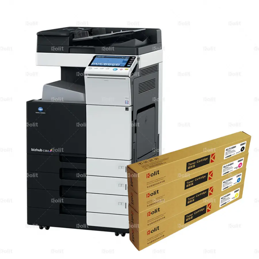Used Refurbished A3 Photocopy Printer Machine Konica Minolta Bizhub C364 C364E Color Multifunction Refurbished Copiers — image 5
