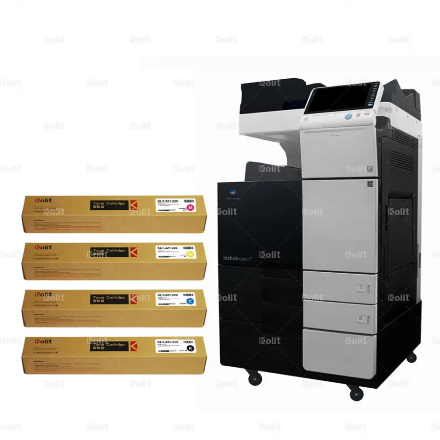 Used Refurbished A3 Photocopy Printer Machine Konica Minolta Bizhub C364 C364E Color Multifunction Refurbished Copiers — image 6