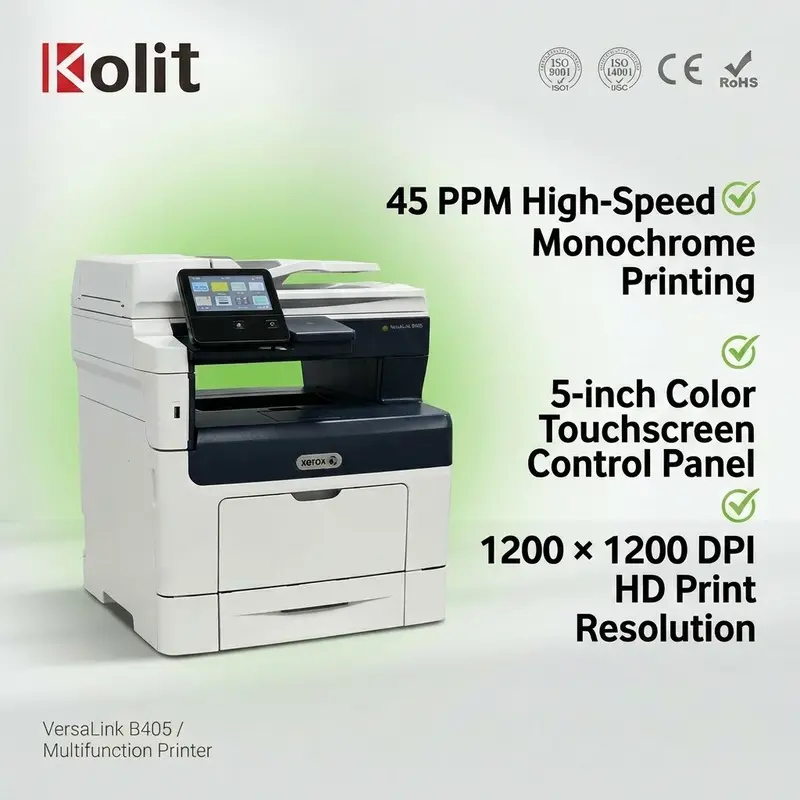 Kolit Factory Supply Xeroxe VersaLink B405 Monochrome Multifunction Printer 45ppm A4 Desktop Copier — view 1