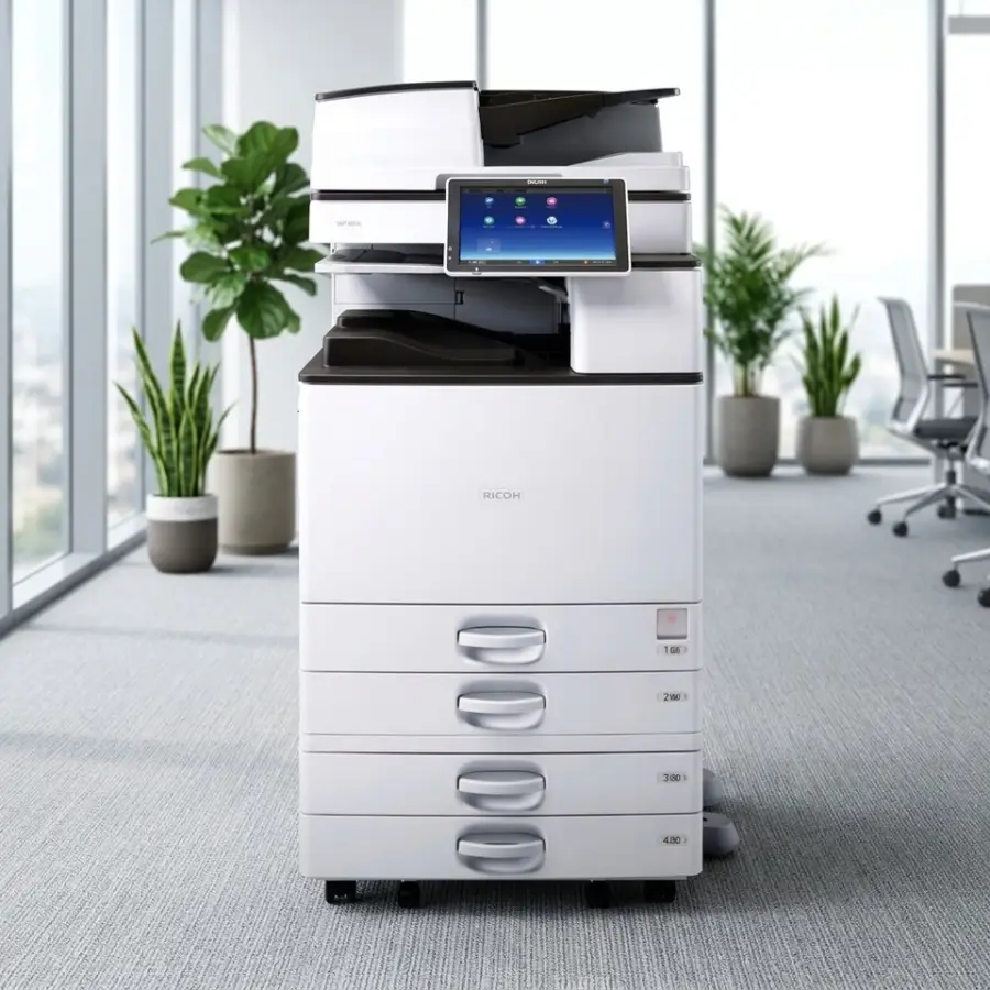 Wholesale Affordable RICOH MP3055 A3 Multifunction B&W Printer Scanner Copier Machine with an Automatic Document Feeder — view 1