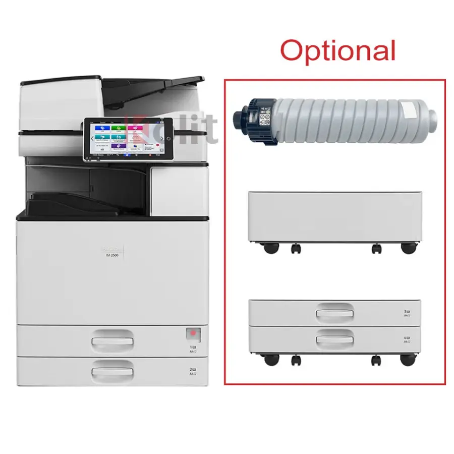 Kolit Brand New Ricoh IM2500 A3 Monochrome Multifunctional Photocopier Machine 25ppm Office Black & White Laser Copier — image 4