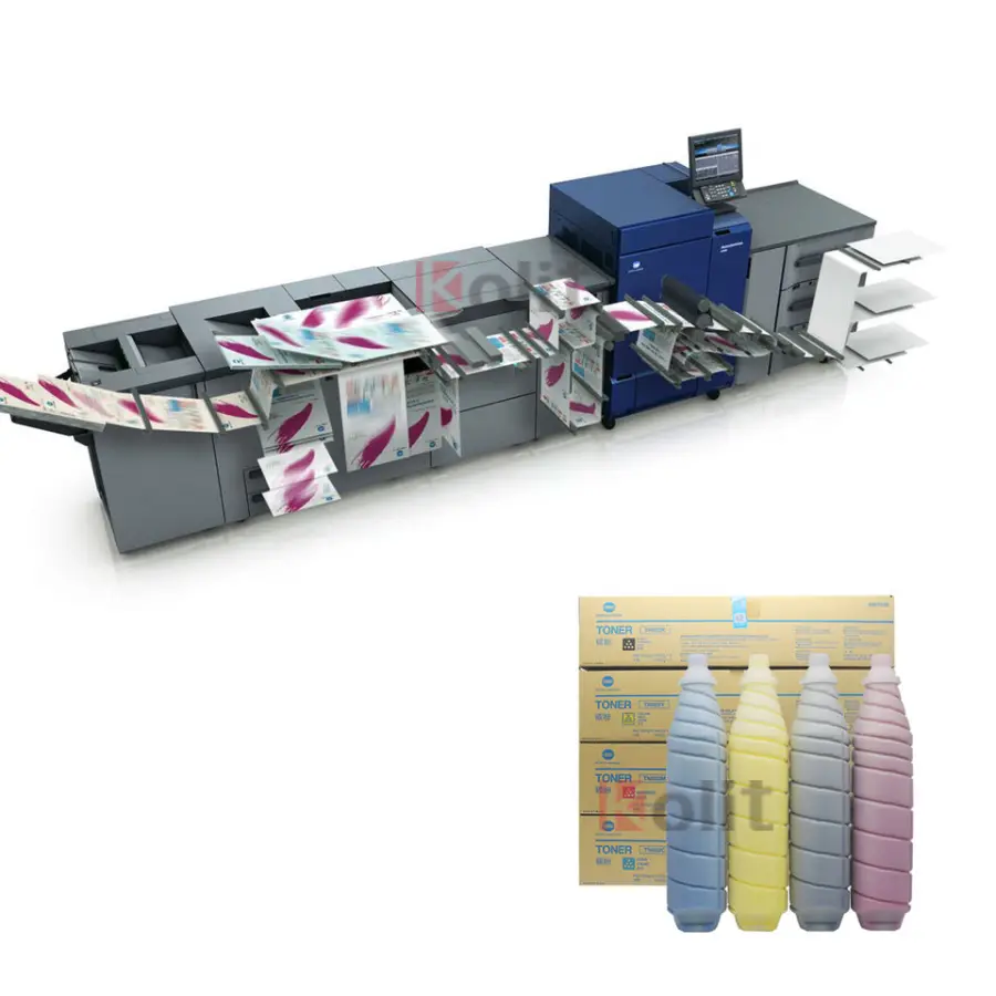 Kolit High Yield Premium Remanufactured Color Photocopier Multifunctional Copier for Konica Minolta C6100 — image 3