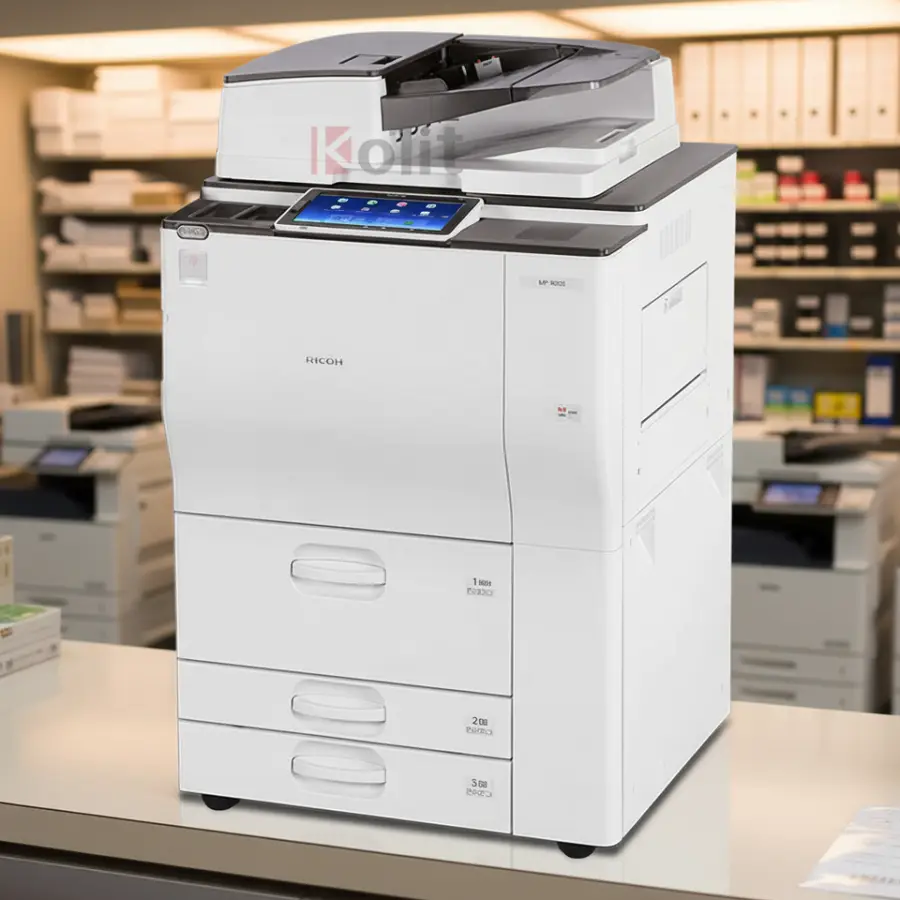 Kolit Refurbished Digital Laser Multifunction Photo Copier Machine Color for Ricoh MPC8003 Printer Scanner and Photocopi — view 1