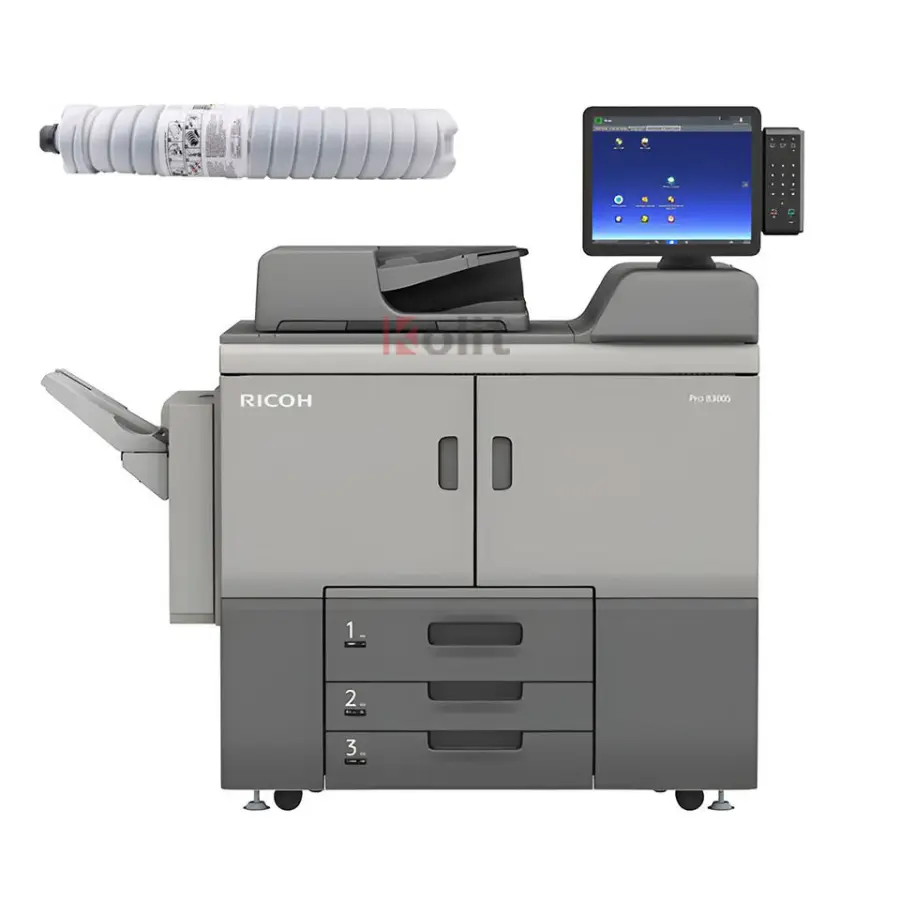 Kolit Refurbished Ricoh Pro 8300S High-Speed Black & White Production Copier for Commercial Use — image 4
