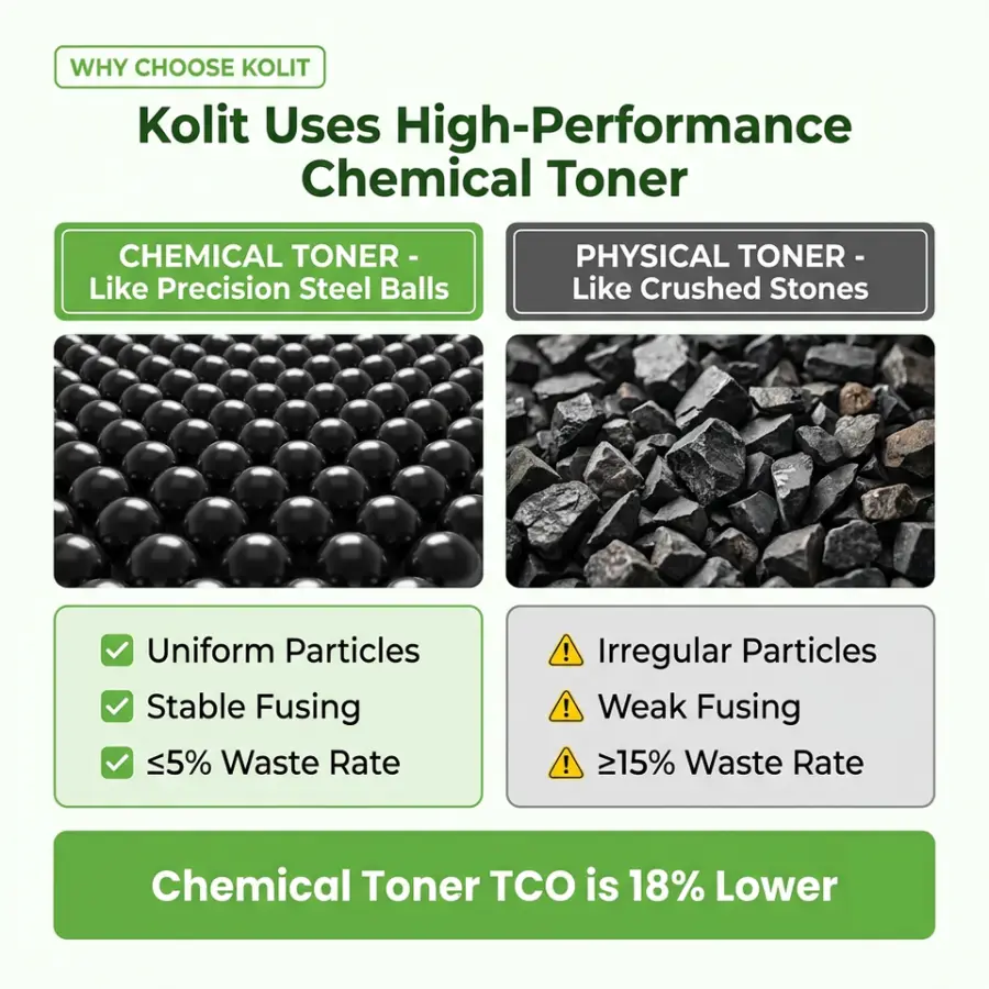Kolit High Yield Compatible Toner Cartridge for MC2001 Color Copier Printer — image 3