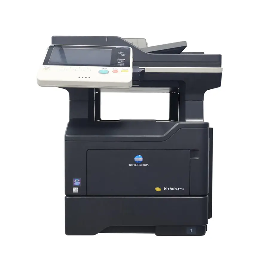 Genuine Original Refurbished CopyPrinter Machine Bizhu 4752 Multifunctional Monochrome Office Printer for Bank Home — view 1