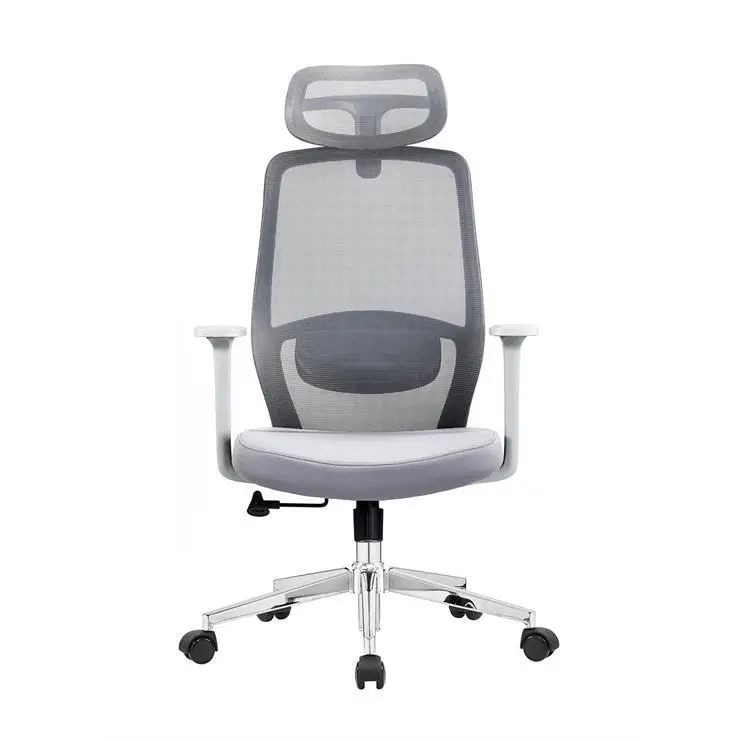 Breathable Fabric Ergonomic Load Swivel Office Chair Adjustable Lumbar Support Tilt Mechanism Multi Position Lock Office — view 1
