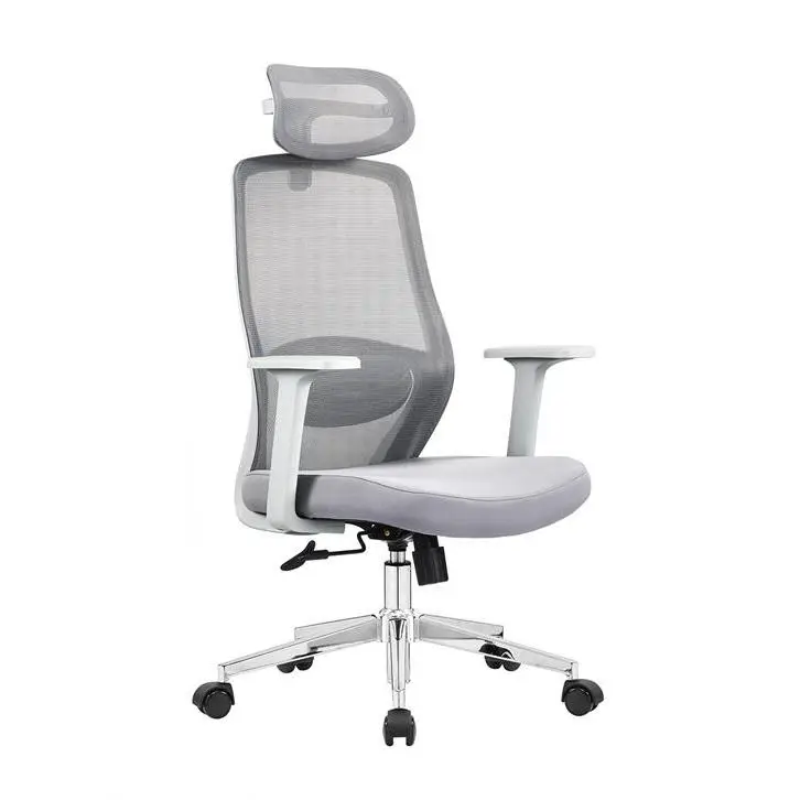 Breathable Fabric Ergonomic Load Swivel Office Chair Adjustable Lumbar Support Tilt Mechanism Multi Position Lock Office Chair — image 2