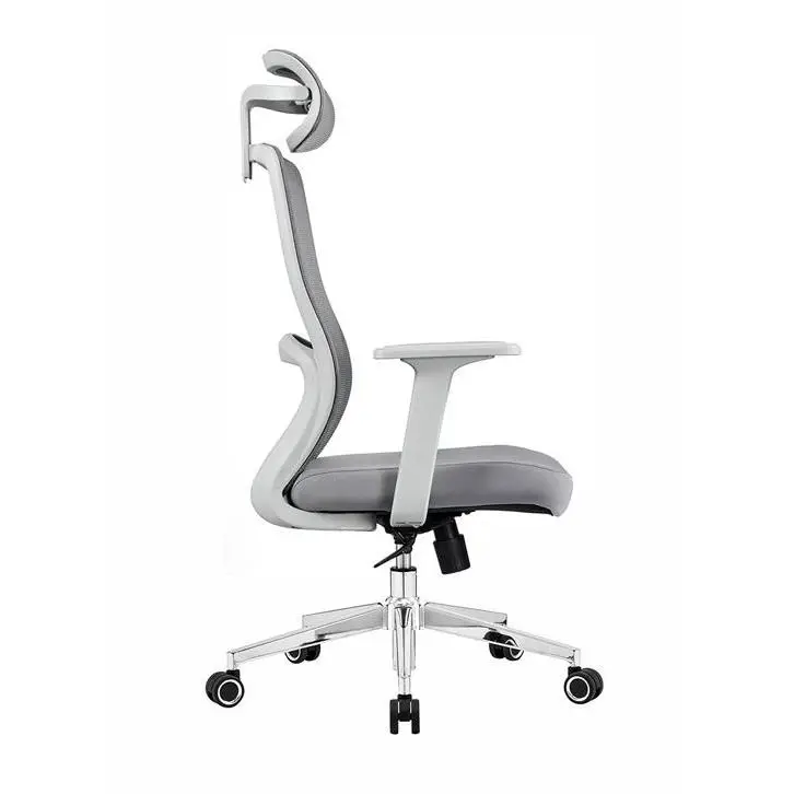 Breathable Fabric Ergonomic Load Swivel Office Chair Adjustable Lumbar Support Tilt Mechanism Multi Position Lock Office Chair — image 3