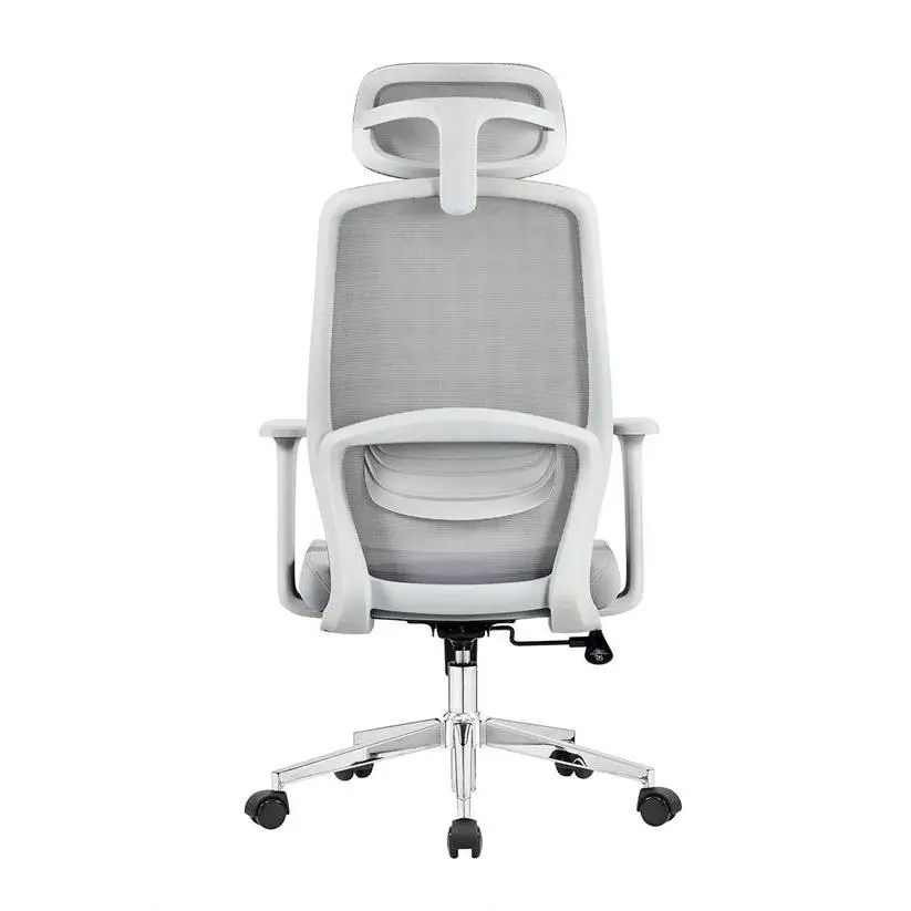 Breathable Fabric Ergonomic Load Swivel Office Chair Adjustable Lumbar Support Tilt Mechanism Multi Position Lock Office Chair — image 5
