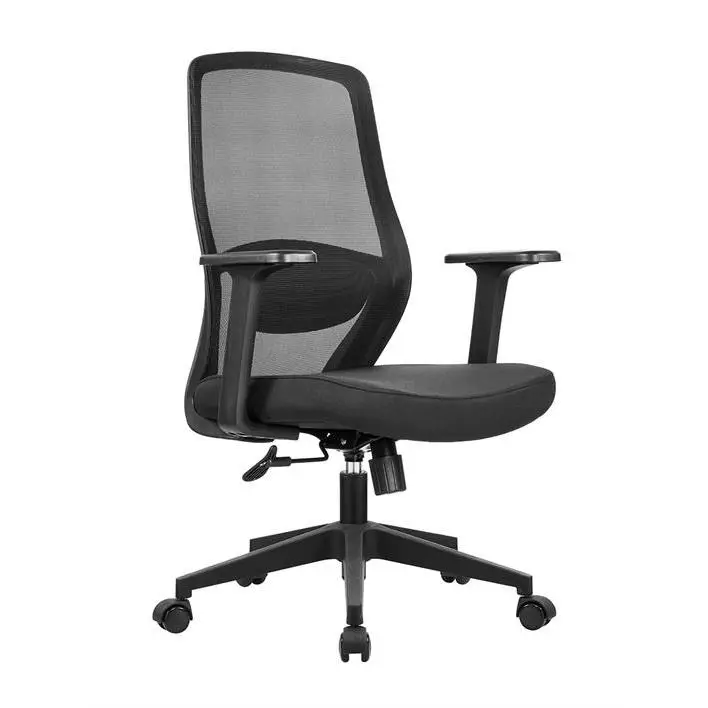 Modern Adjustable Mesh Executive Office Chair with Height Adjustable Swivel Base Saber Legs-Factory Wholesale Chair — image 2