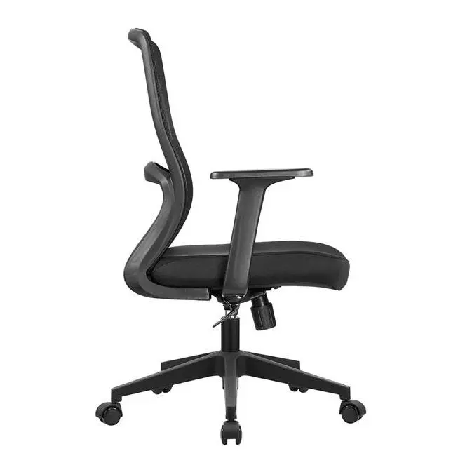 Modern Adjustable Mesh Executive Office Chair with Height Adjustable Swivel Base Saber Legs-Factory Wholesale Chair — image 3